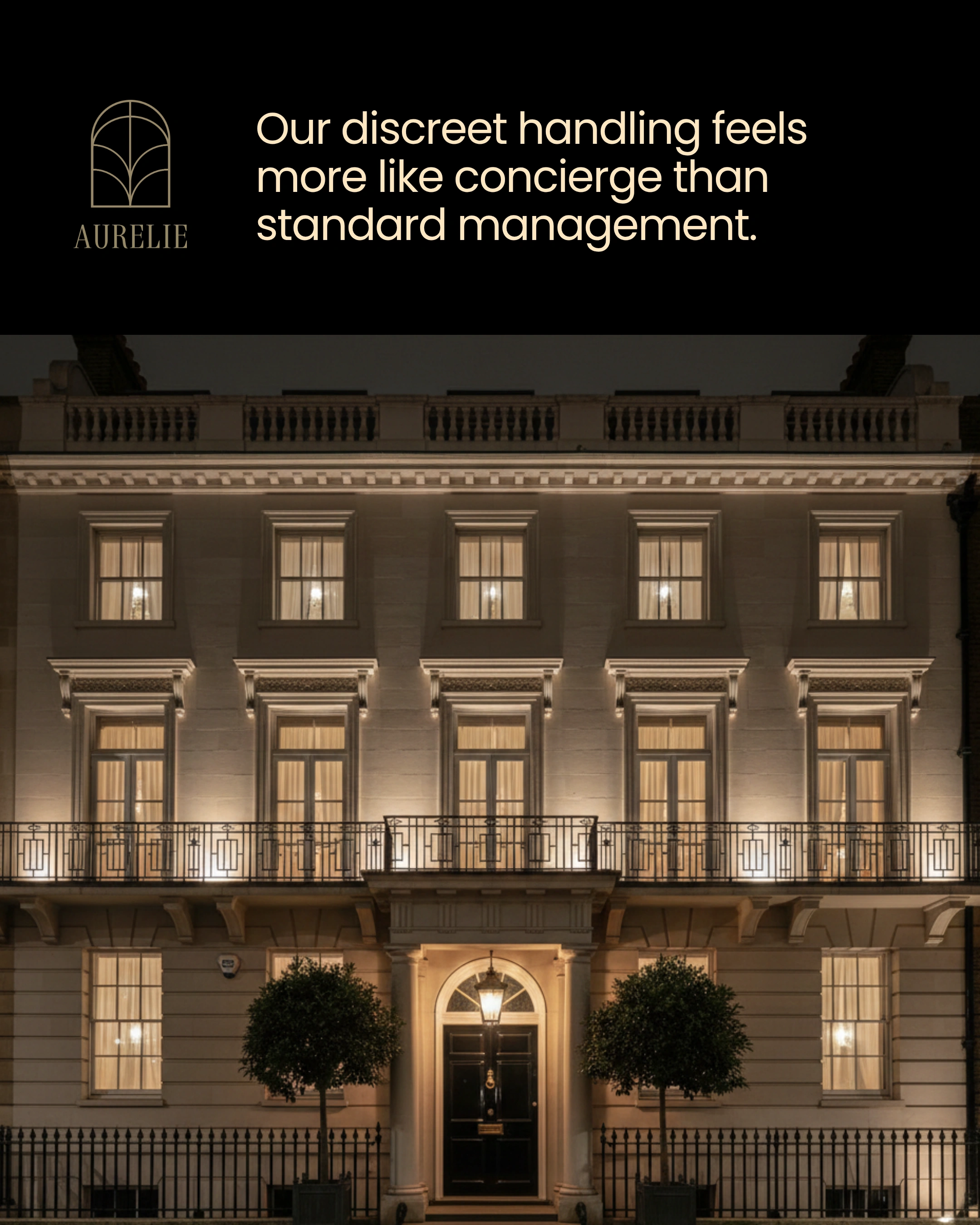 Aurelie London Property social media post