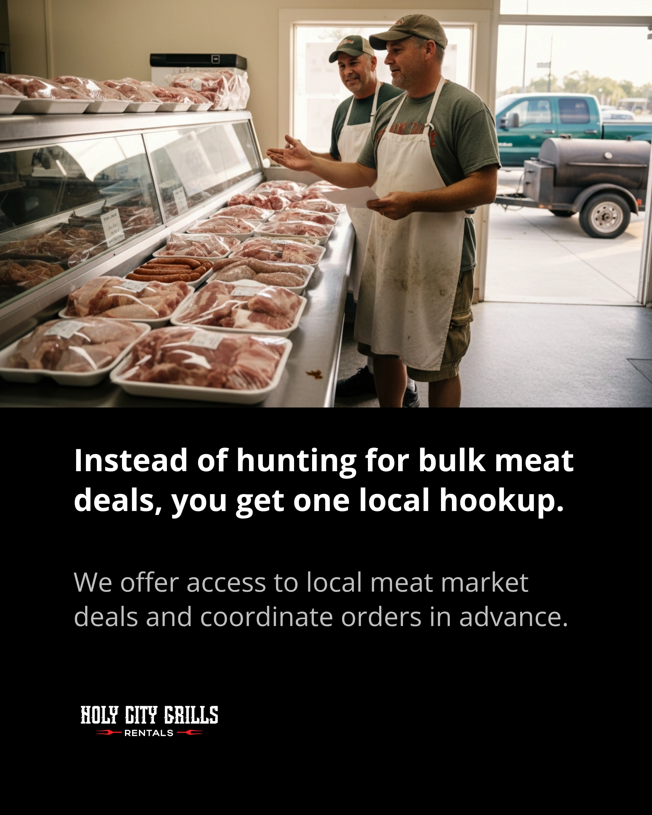 Holy City Grills social media post