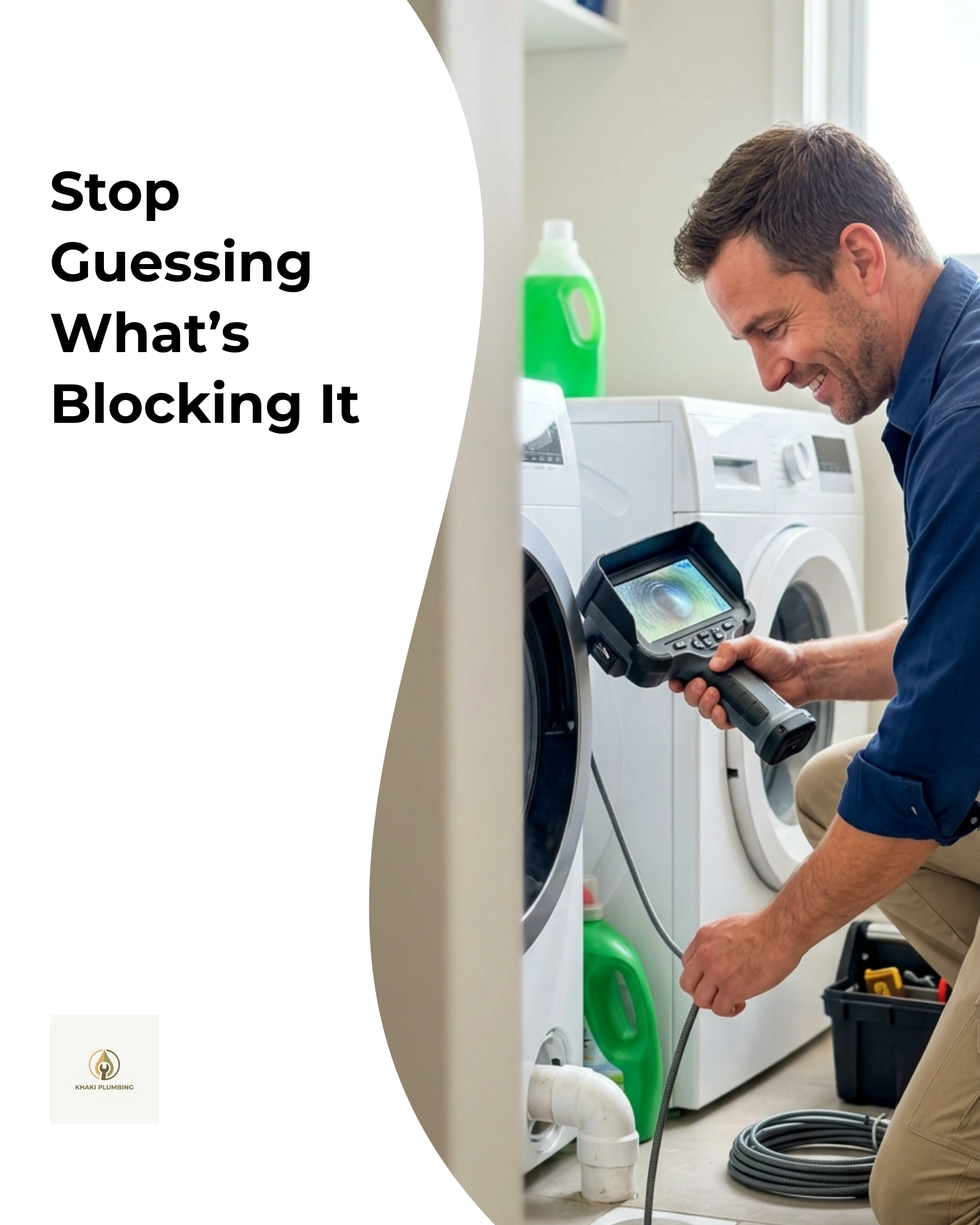 Khaki Plumbing social media post