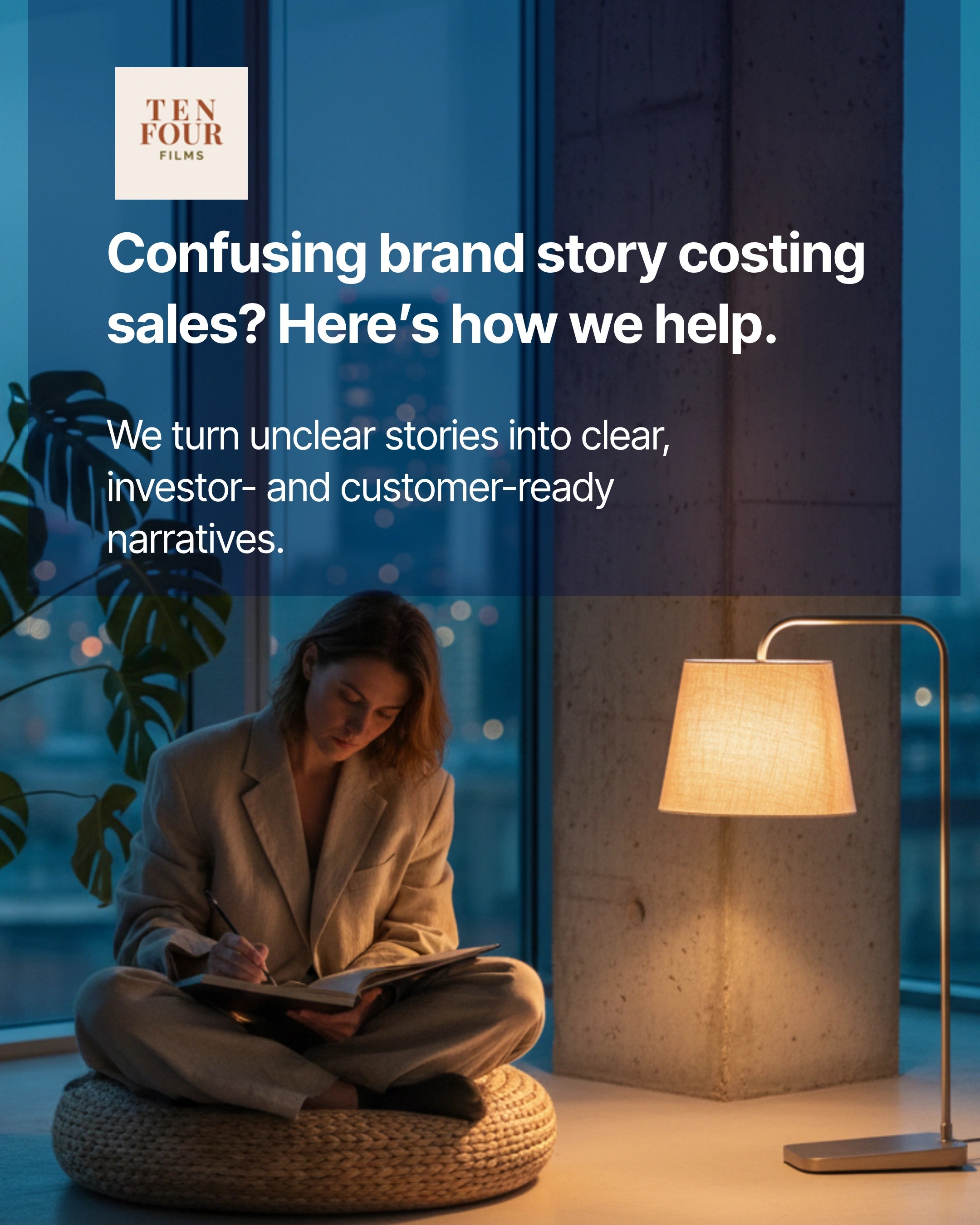 Ten Four Films social media post