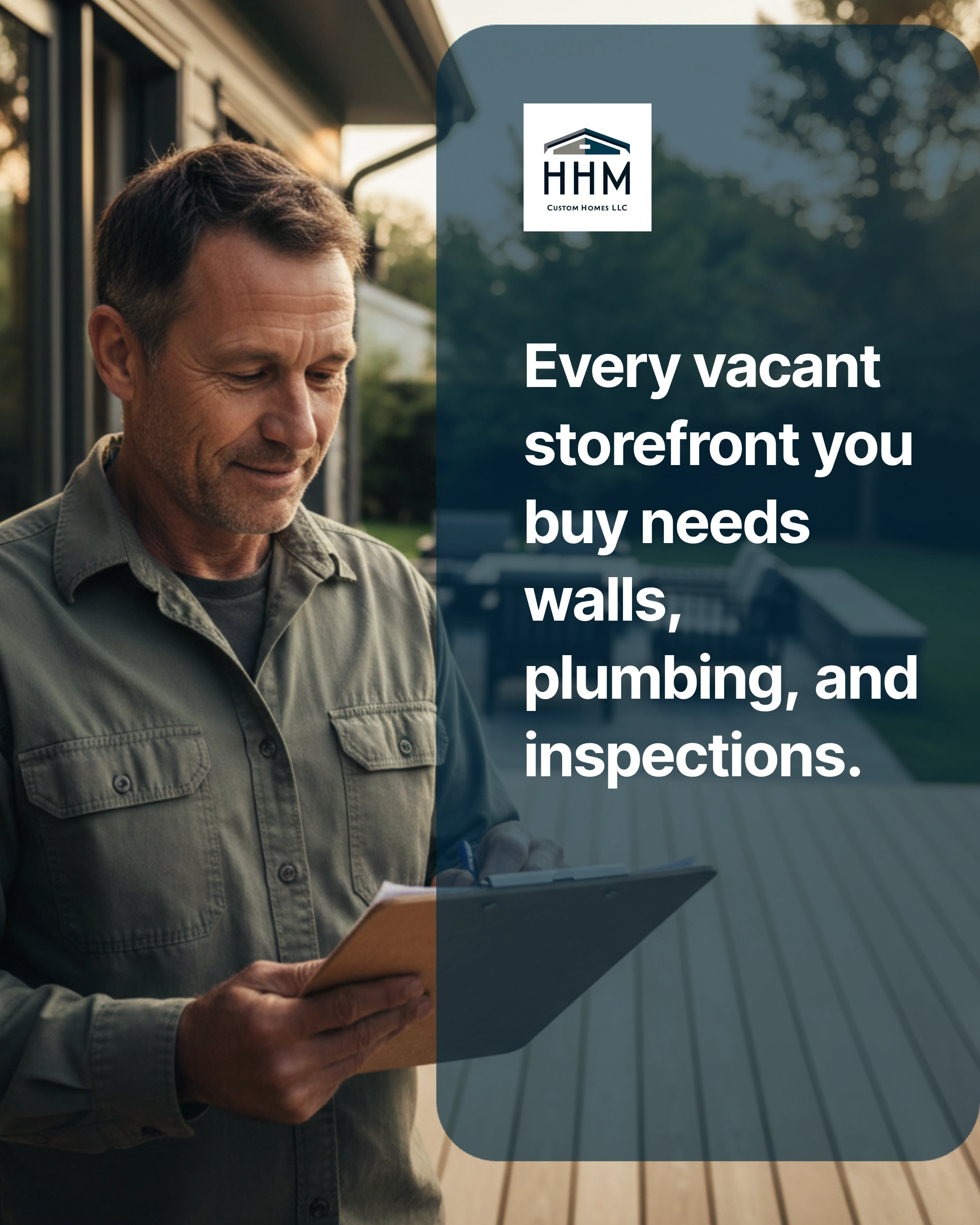 HHM Custom Homes LLC social media post